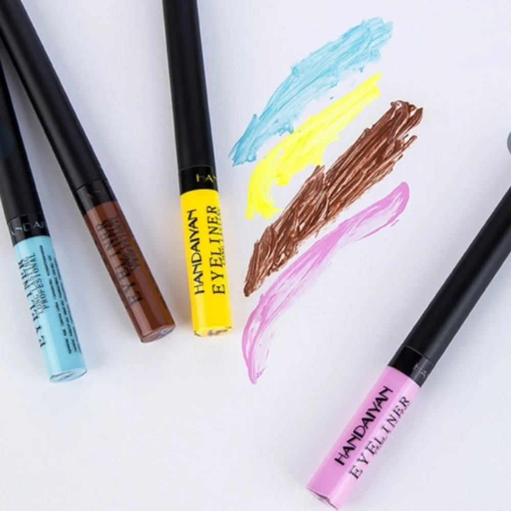 🆕HANDAIYAN- Yellow Matte Waterproof Eye Liner